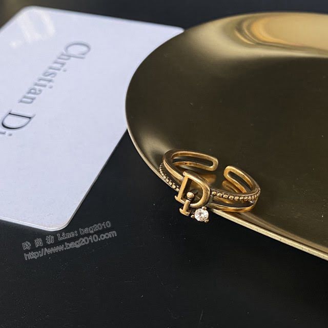 Dior飾品 迪奧經典熱銷新款開口戒指指環  zgd1328